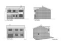 4 Double Bed + Ensuite Detached House Proposed Elevations